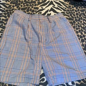 Plaid shorts and pants